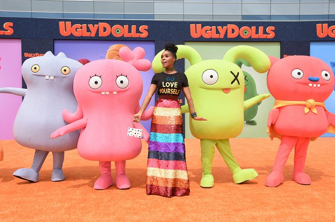 Paskudy. UglyDolls - Z imprez - The World Premiere of UGLYDOLLS at Regal L.A. LIVE: A Barco Innovation Center in Los Angeles, CA on Saturday, April 27, 2019. - Janelle Monáe