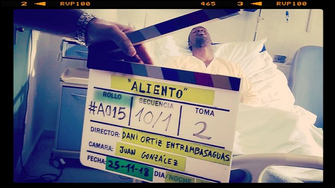 Aliento - Z natáčení