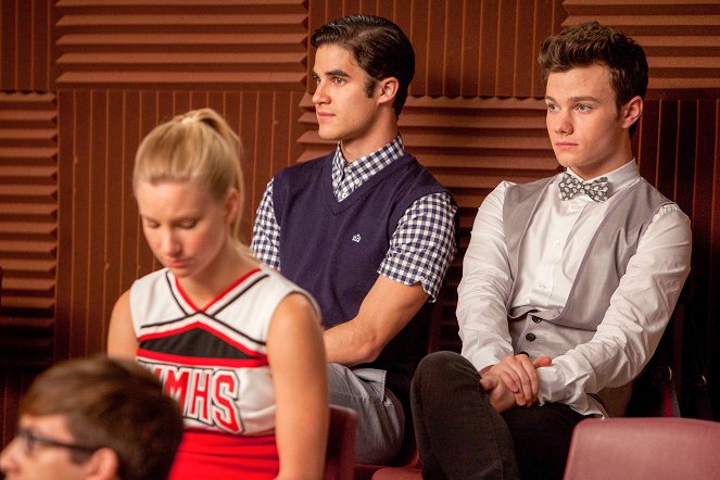 Glee - Season 3 - The Purple Piano Project - Photos - Darren Criss, Chris Colfer