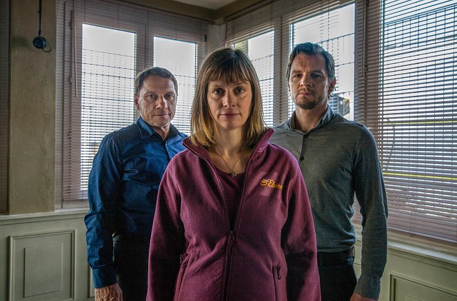 Tatort - Season 50 - Anne und der Tod - Promoción - Richy Müller, Felix Klare, Katharina Marie Schubert