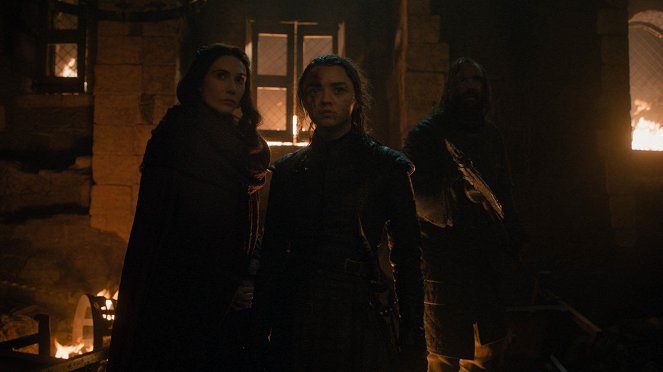 Game of Thrones - The Long Night - Kuvat elokuvasta - Carice van Houten, Maisie Williams