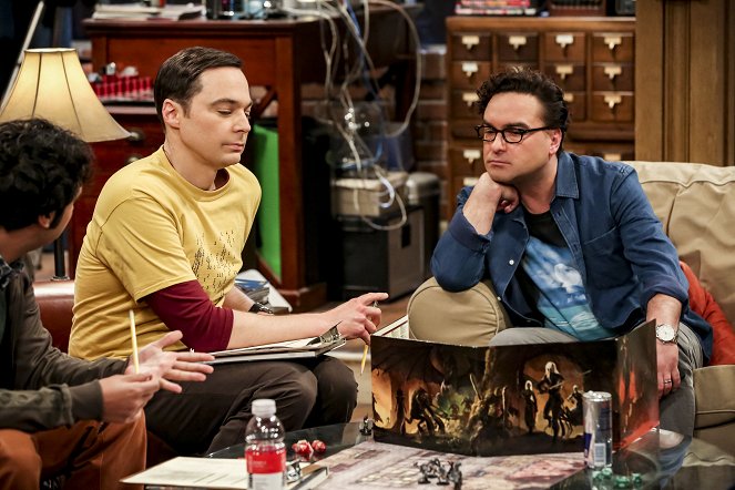 The Big Bang Theory - Die Prominenten-Peinlichkeit - Filmfotos - Jim Parsons, Johnny Galecki