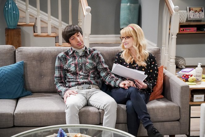 The Big Bang Theory - The Laureate Accumulation - Photos - Simon Helberg, Melissa Rauch