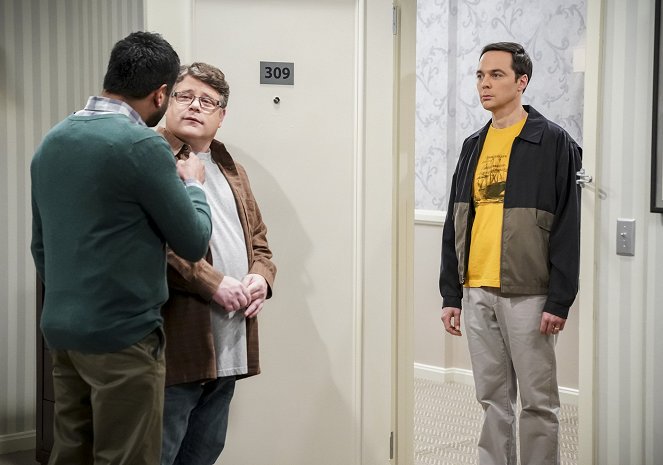 The Big Bang Theory - Season 12 - The Laureate Accumulation - Van film - Sean Astin, Jim Parsons