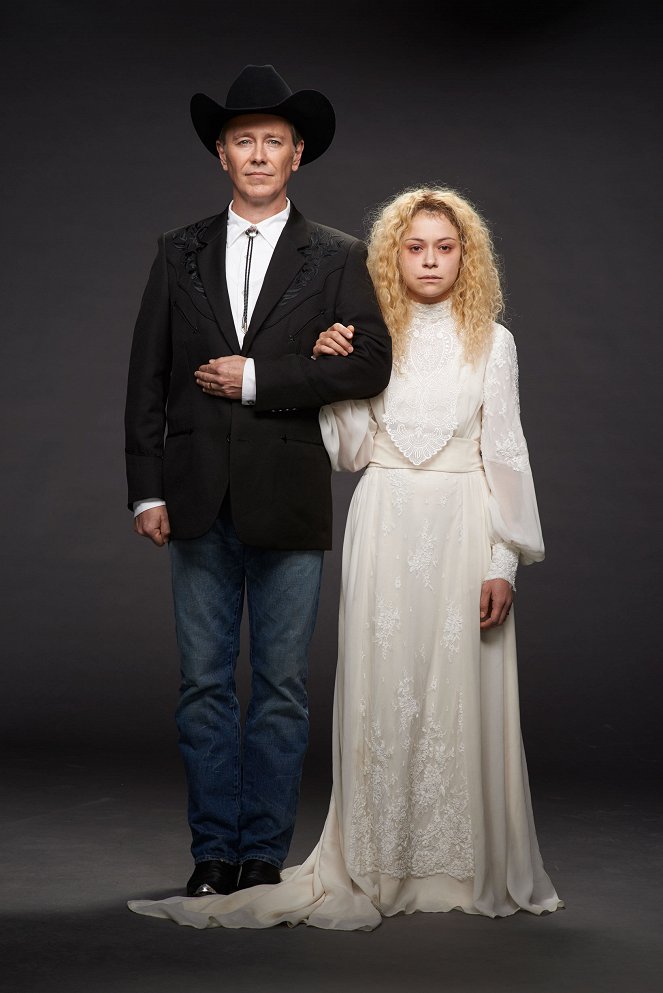 Orphan Black - Season 2 - Werbefoto - Peter Outerbridge, Tatiana Maslany