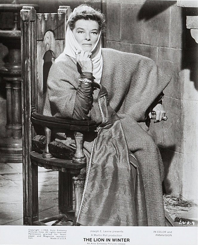 O Leão no Inverno - Cartões lobby - Katharine Hepburn