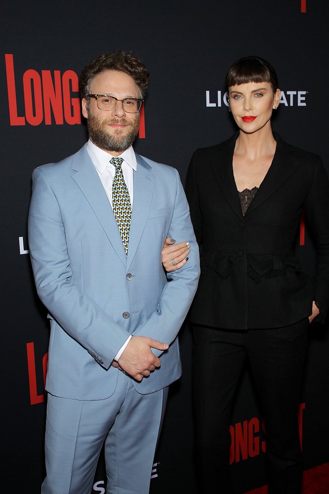 Srážka s láskou - Z akcí - New York Special Screening of LionsGate’s "LONG SHOT" on April 4, 2019 - Seth Rogen, Charlize Theron