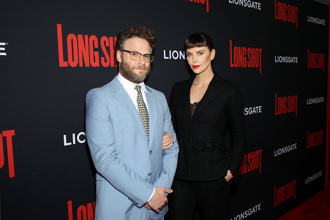 Srážka s láskou - Z akcí - New York Special Screening of LionsGate’s "LONG SHOT" on April 4, 2019 - Seth Rogen, Charlize Theron