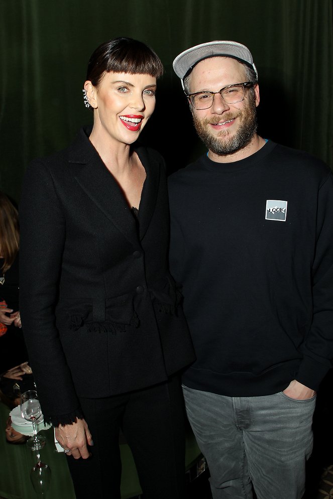 Niedobrani - Z imprez - New York Special Screening of LionsGate’s "LONG SHOT" on April 4, 2019 - Charlize Theron, Seth Rogen