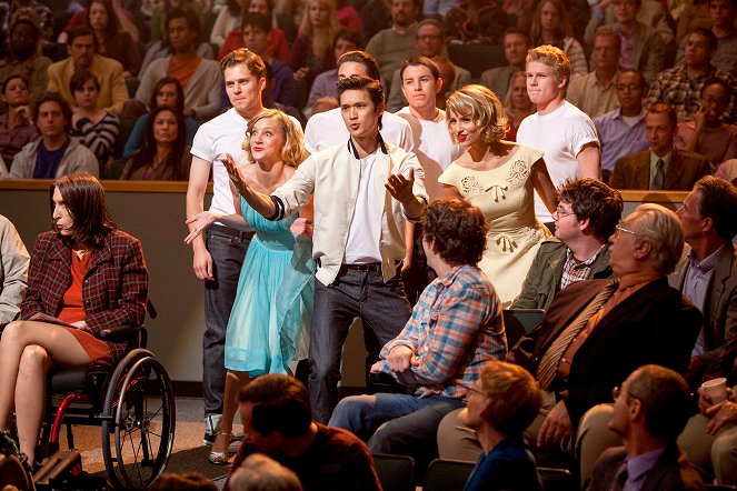 Glee - Pierwszy raz - Z filmu - Harry Shum Jr., Dianna Agron
