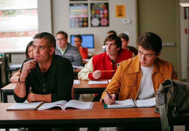Glee - Season 3 - Políbila jsem dívku - Z filmu - Mark Salling, Damian McGinty