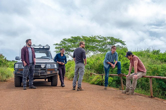 Triple Frontier - Werbefoto - Ben Affleck, Oscar Isaac, Charlie Hunnam, Garrett Hedlund, Pedro Pascal