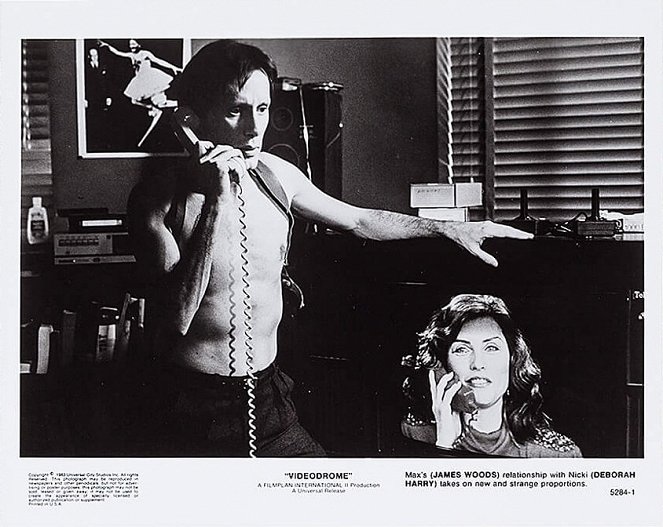 Videodrome - tuhon ase - Mainoskuvat - James Woods, Deborah Harry