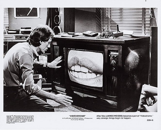 Videodrome - tuhon ase - Mainoskuvat - James Woods