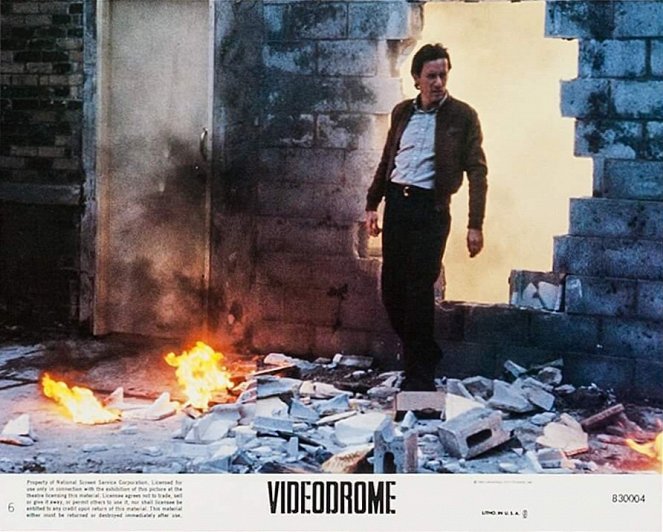 Vidéodrome - Cartes de lobby - James Woods