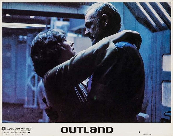 Outland - Cartes de lobby - Kika Markham, Sean Connery