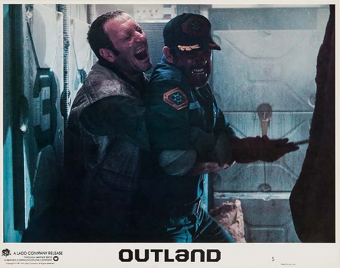 Outland - Atmosfera Zero - Cartões lobby - Marc Boyle, Sean Connery