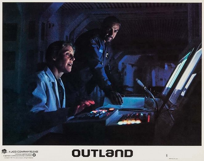 Outland - Atmosfera Zero - Cartões lobby - Frances Sternhagen, Sean Connery