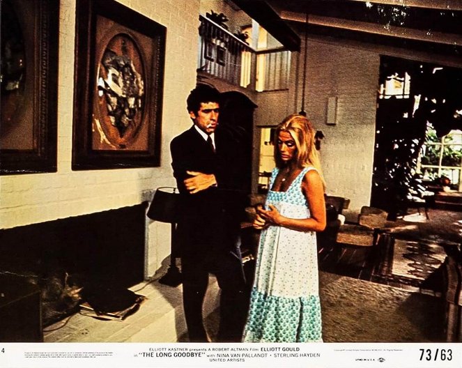 The Long Goodbye - Cartões lobby - Elliott Gould, Nina van Pallandt