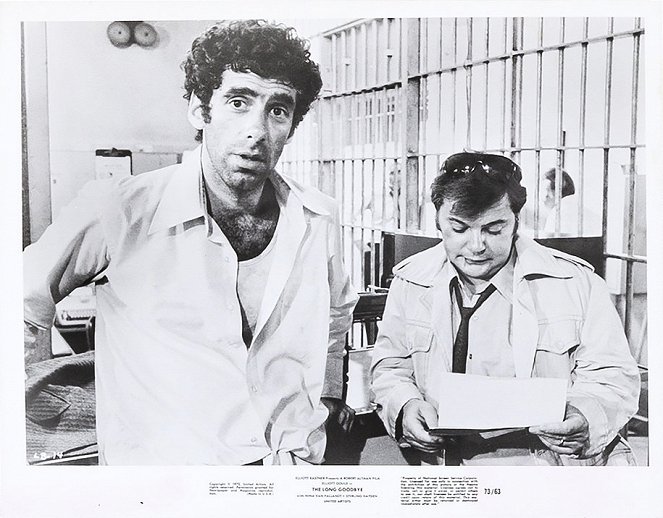 Długie pożegnanie - Lobby karty - Elliott Gould