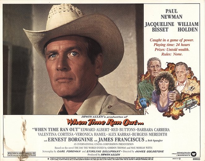 When Time Ran Out... - Lobby Cards - Paul Newman