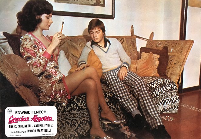 Ah mon petit puceau - Cartes de lobby - Edwige Fenech