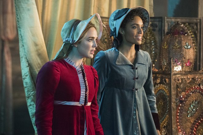 Legendy zítřka - Séance & Sensibility - Z filmu - Caity Lotz, Maisie Richardson-Sellers