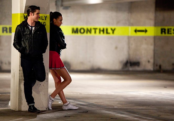 Glee - Michael - Van film - Darren Criss, Naya Rivera