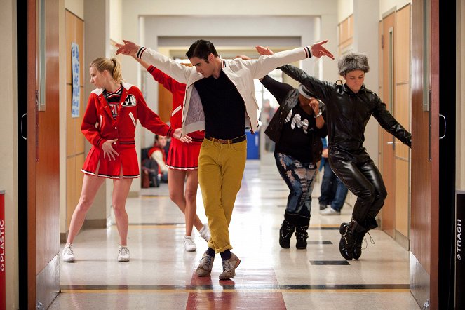 Glee - Michael - Film - Heather Morris, Darren Criss, Chris Colfer