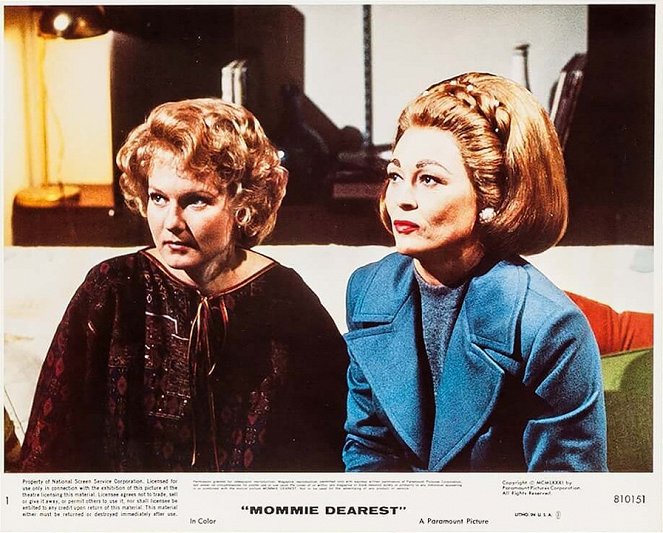 Mommie Dearest - Lobby karty - Diana Scarwid, Faye Dunaway