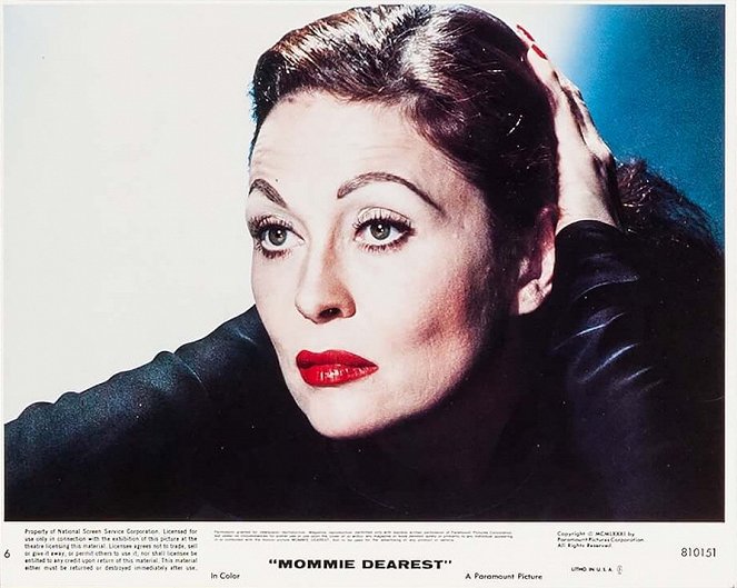 Querida Mãezinha - Cartões lobby - Faye Dunaway