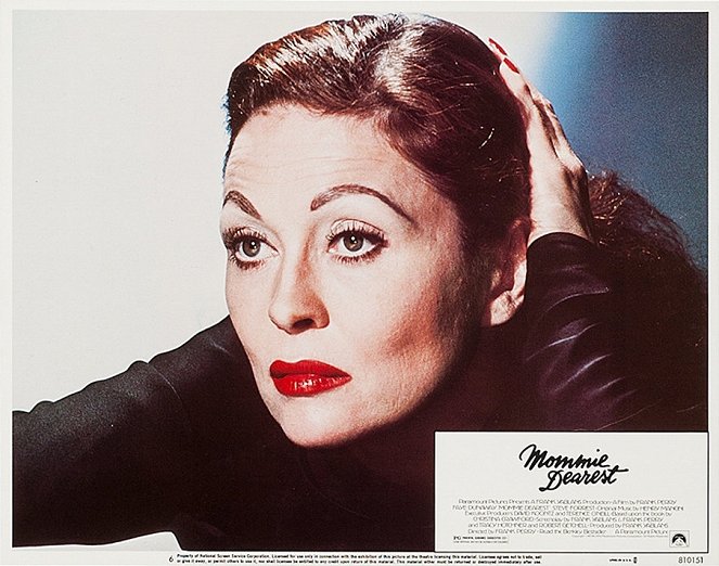 Querida Mãezinha - Cartões lobby - Faye Dunaway