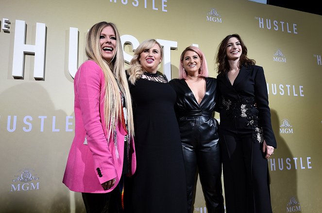 The Hustle - Events - The World Premiere of THE HUSTLE on May 8, 2019 at the ArcLight Cinerama Dome in Los Angeles, California - Avril Lavigne, Rebel Wilson, Meghan Trainor, Anne Hathaway