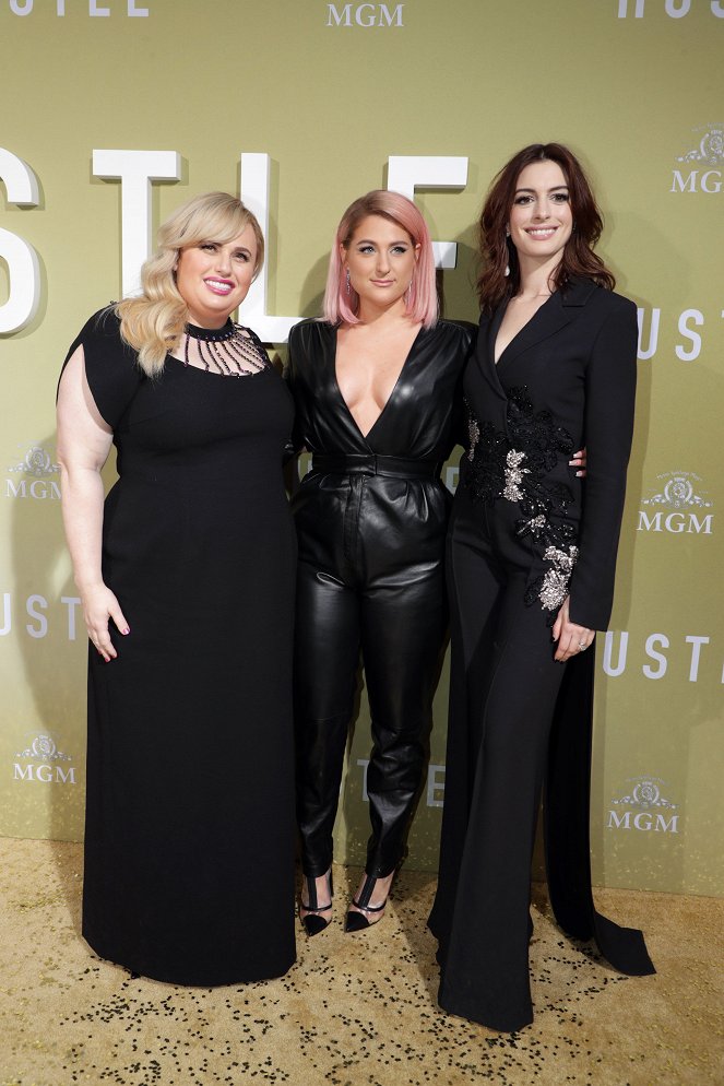 The Hustle - Events - The World Premiere of THE HUSTLE on May 8, 2019 at the ArcLight Cinerama Dome in Los Angeles, California - Rebel Wilson, Meghan Trainor, Anne Hathaway