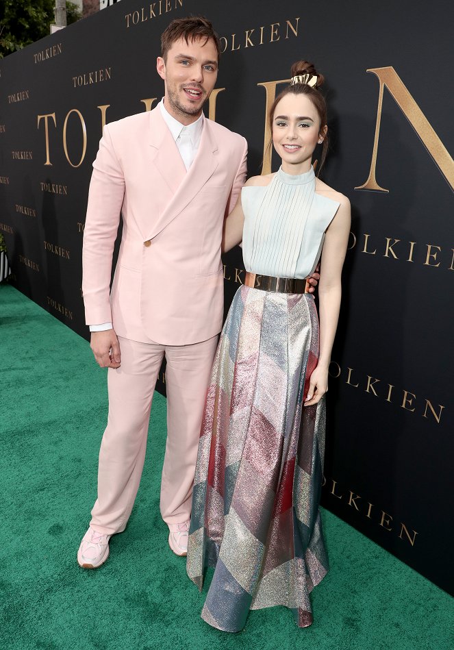 Tolkien - Z imprez - LA Special Screening - Nicholas Hoult, Lily Collins