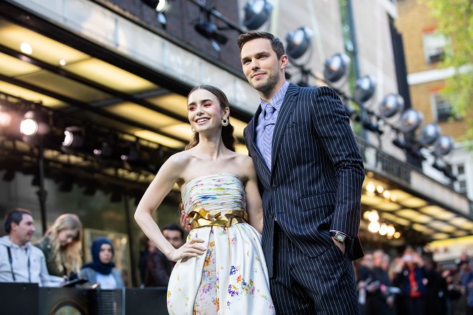 Tolkien - Z imprez - UK Premiere - Lily Collins, Nicholas Hoult