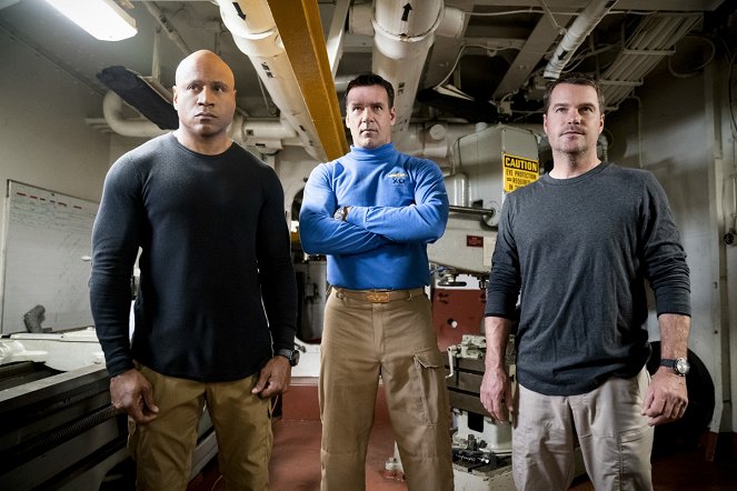 Navy CIS: L.A. - Killer an Bord - Filmfotos - LL Cool J, David James Elliott, Chris O'Donnell