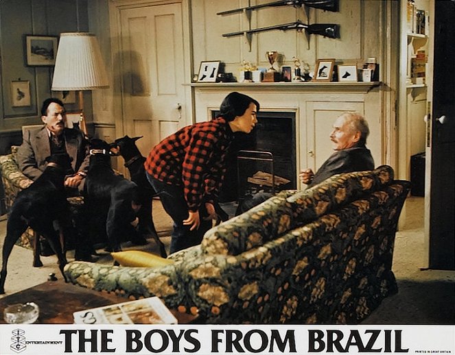 Synowie III Rzeszy - Lobby karty - Gregory Peck, Jeremy Black, Laurence Olivier