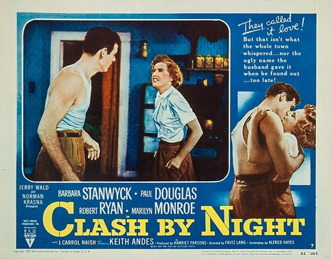 Clash by Night - Lobby Cards