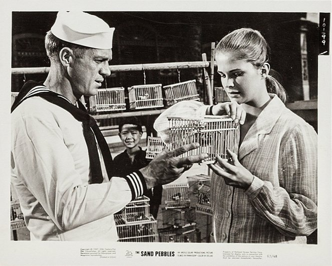 La Canonnière du Yang-Tse - Cartes de lobby - Steve McQueen, Candice Bergen