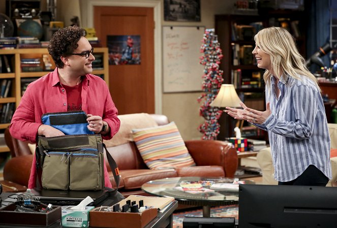 The Big Bang Theory - The Decision Reverberation - Van film - Johnny Galecki, Kaley Cuoco