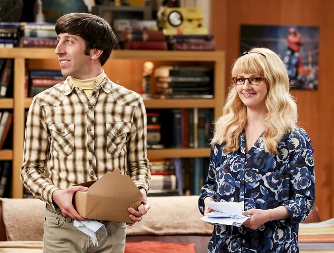 The Big Bang Theory - The Plagiarism Schism - Van film - Simon Helberg, Melissa Rauch