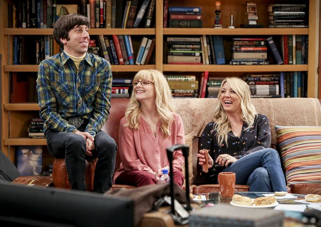 The Big Bang Theory - The Stockholm Syndrome - Photos - Simon Helberg, Melissa Rauch, Kaley Cuoco