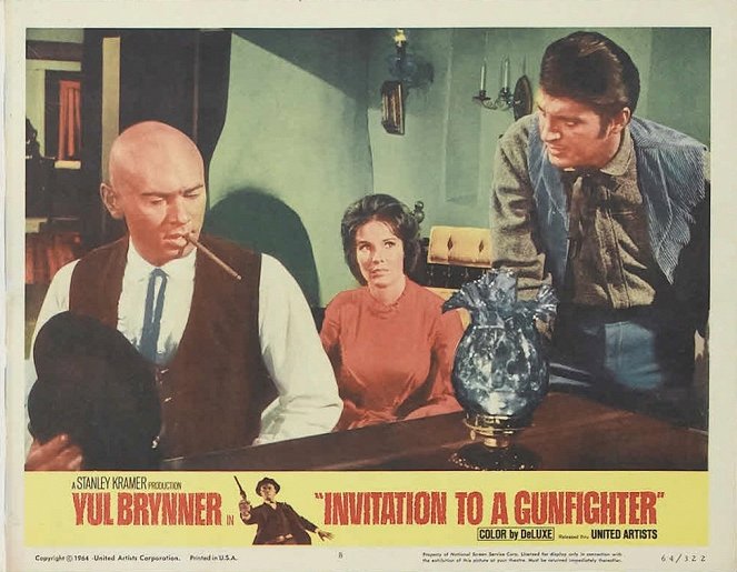 Invitation to a Gunfighter - Lobby Cards