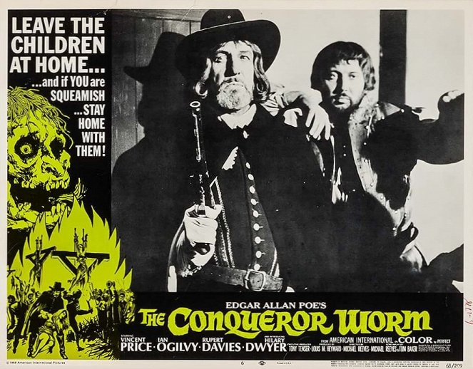 The Conqueror Worm - Lobby Cards - Vincent Price, Robert Russell