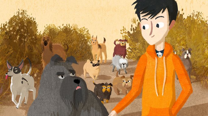 Jacob, Mimi y los perros del barrio - De la película