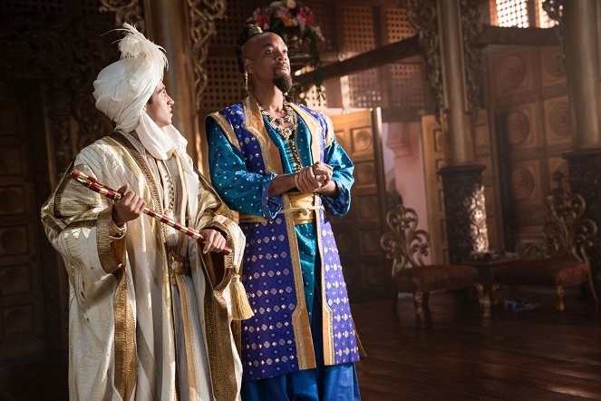Aladdin - Filmfotók - Mena Massoud, Will Smith