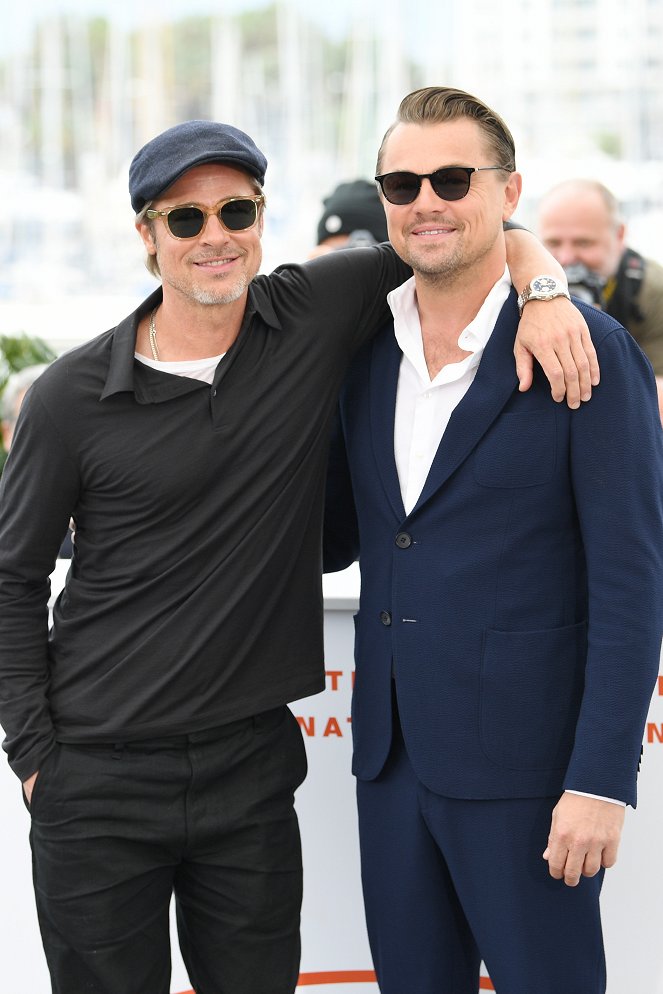 Tenkrát v Hollywoodu - Z akcí - "Once Upon A Time In Hollywood" Photocall - The 72nd Annual Cannes Film Festival - Brad Pitt, Leonardo DiCaprio