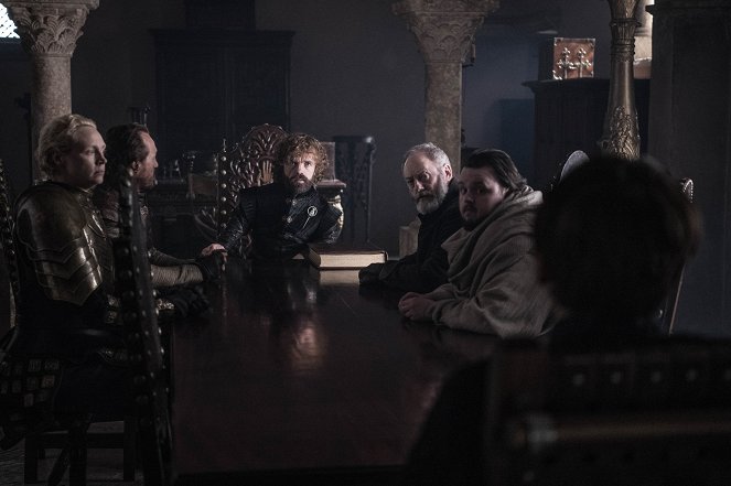 Game of Thrones - The Iron Throne - Kuvat elokuvasta - Gwendoline Christie, Jerome Flynn, Peter Dinklage, Liam Cunningham, John Bradley