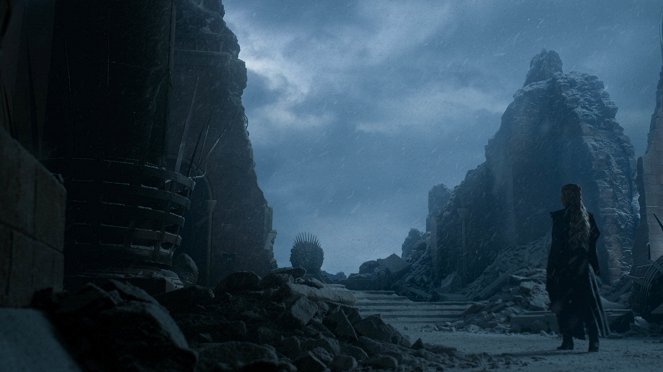Game of Thrones - The Iron Throne - Van film